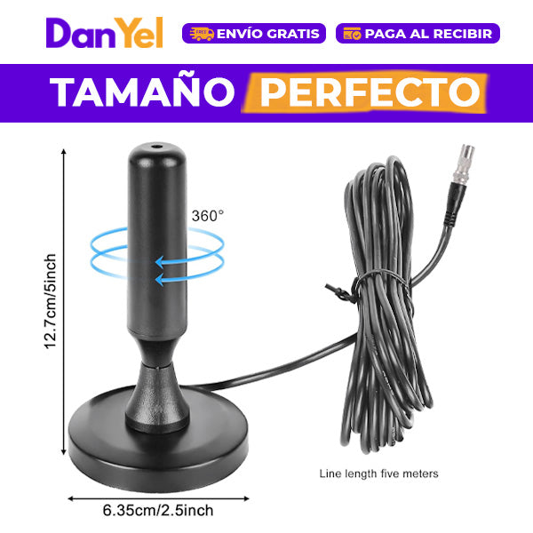 Antena Tdt | Tv Digital Ultra Hd | Canales Gratis