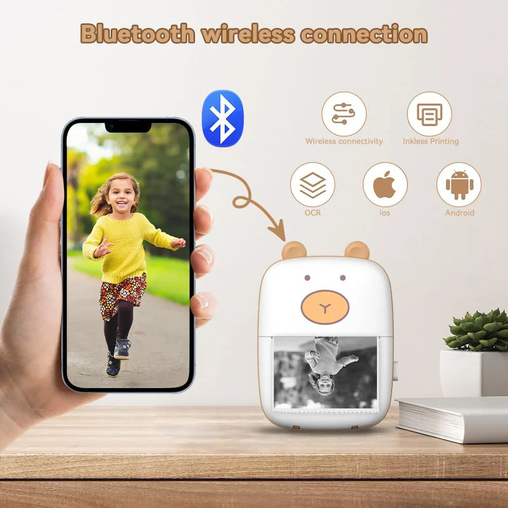 Mini Impresora Térmica Portátil