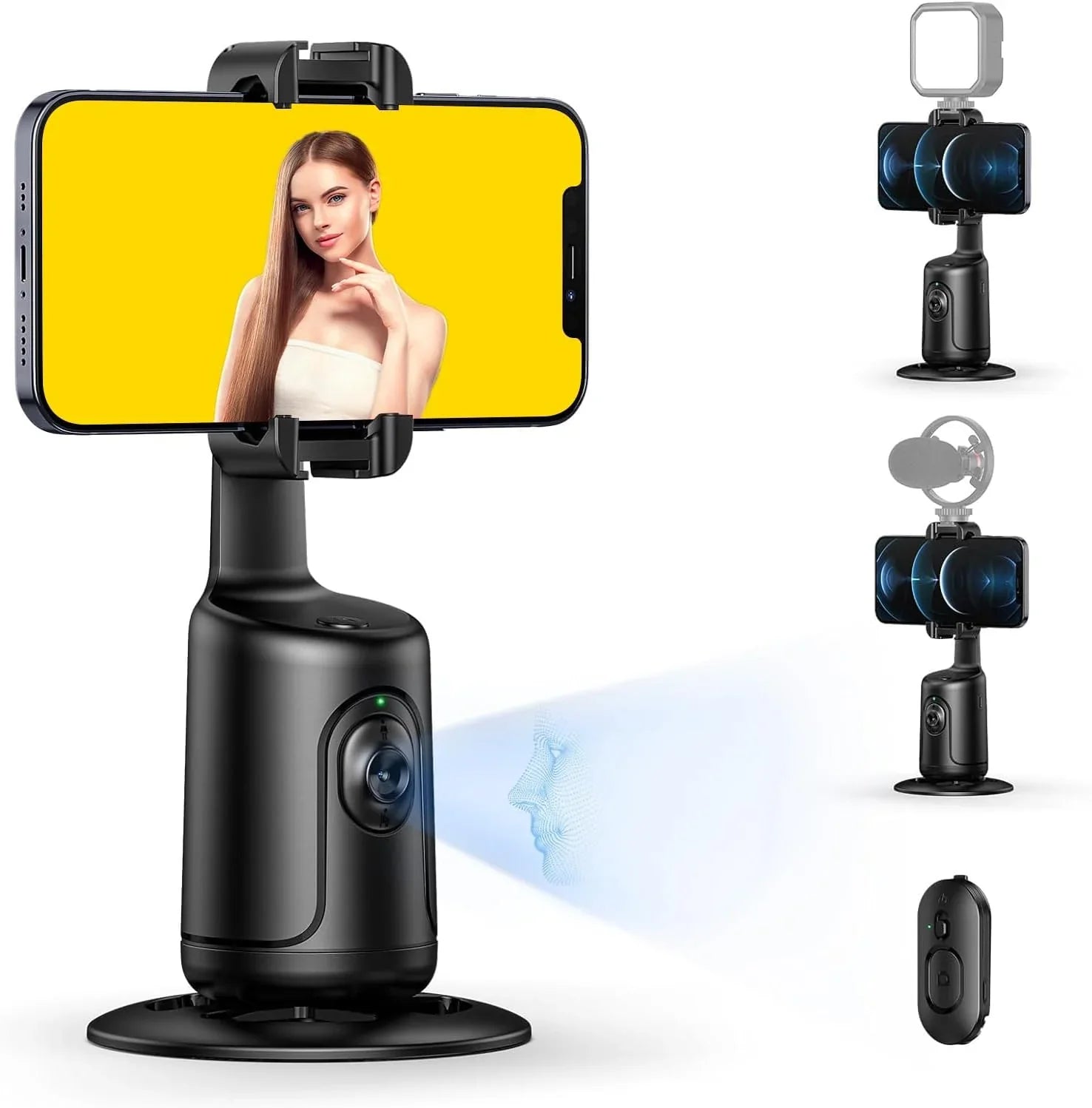 Trípode Con Seguimiento Facial Automático 360°