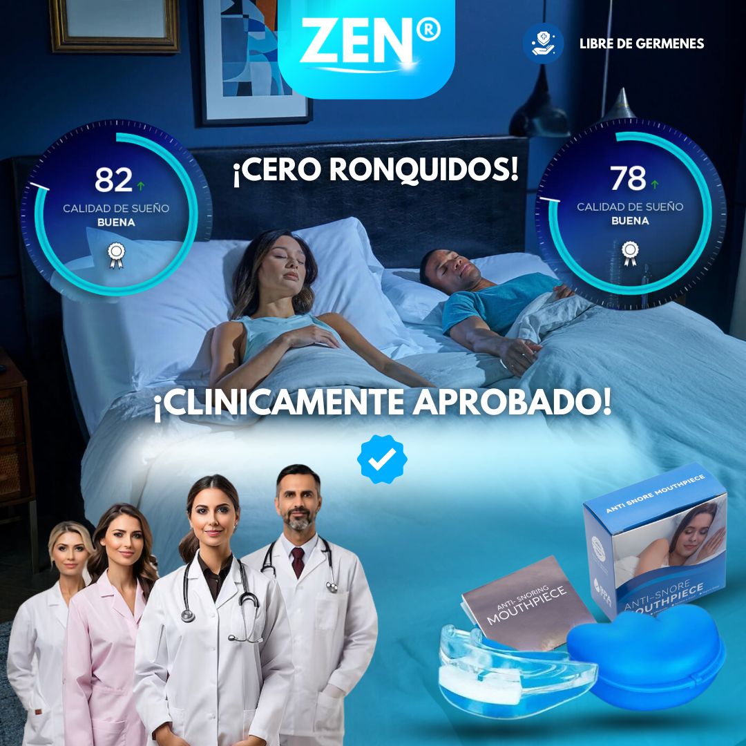 Zen® - Anti Ronquidos😴 EL SECRETO PARA DORMIR FELIZ. 😱