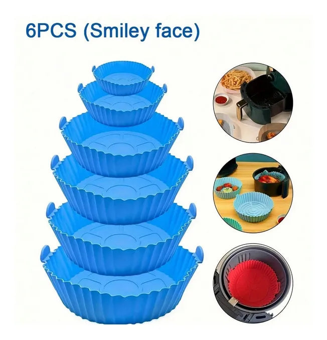 Kit de Moldes de Silicona para Airfryer (x6)